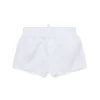 Swimwear | Logomania>DSQUARED2 ICON branded boxer swimsuit white