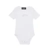 Logomania | Logomania>DSQUARED2 Icon New Generation branded ribbed sleepsuit white