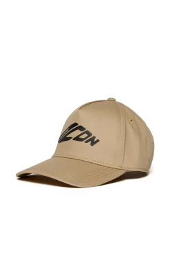 Hats And Caps | Logomania>DSQUARED2 Icon New Generation branded baseball cap cornstalk