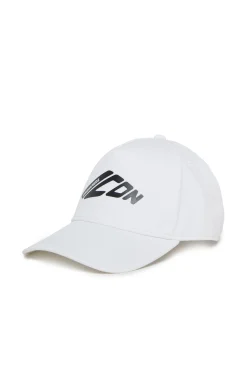 Hats And Caps | Logomania>DSQUARED2 Icon New Generation branded baseball cap white