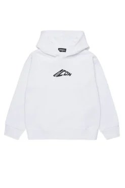 Sweatshirts | Logomania>DSQUARED2 Icon New Generation branded sweatshirt white