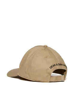Hats And Caps | Logomania>DSQUARED2 Icon New Generation branded baseball cap cornstalk