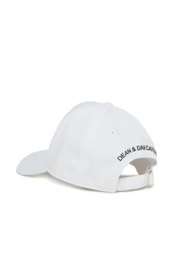 Hats And Caps | Logomania>DSQUARED2 Icon New Generation branded baseball cap white