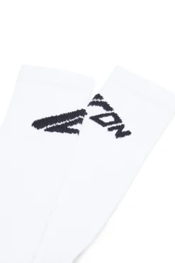 Socks | Socks>DSQUARED2 ICON new generation branded socks white