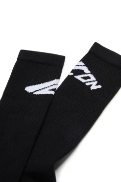 Socks | Socks>DSQUARED2 ICON new generation branded socks black