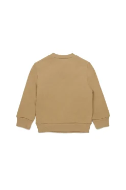 Sweatshirts | Logomania>DSQUARED2 Icon New Generation branded crew-neck sweatshirt cornstalk