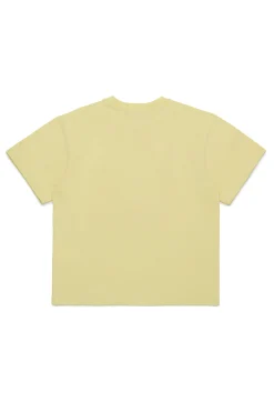 T-Shirts | Logomania>MAX&Co. Icona t-shirt with logo banana light yellow