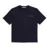 T-Shirts | T-Shirts>MARNI Jersey T-shirt with breast pocket blue navy