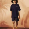 T-Shirts | T-Shirts>MARNI Jersey T-shirt with breast pocket violet