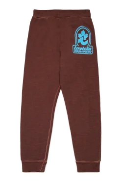 Pants | Pants>DSQUARED2 Jogger pants Invicta x dachshund brown