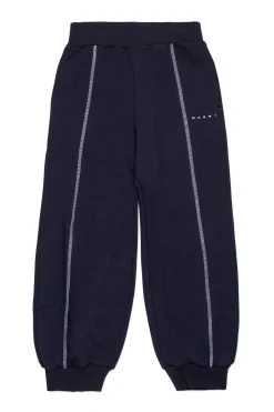 Pants | Activewear>MARNI Jogger pants with contrasting seams blue navy