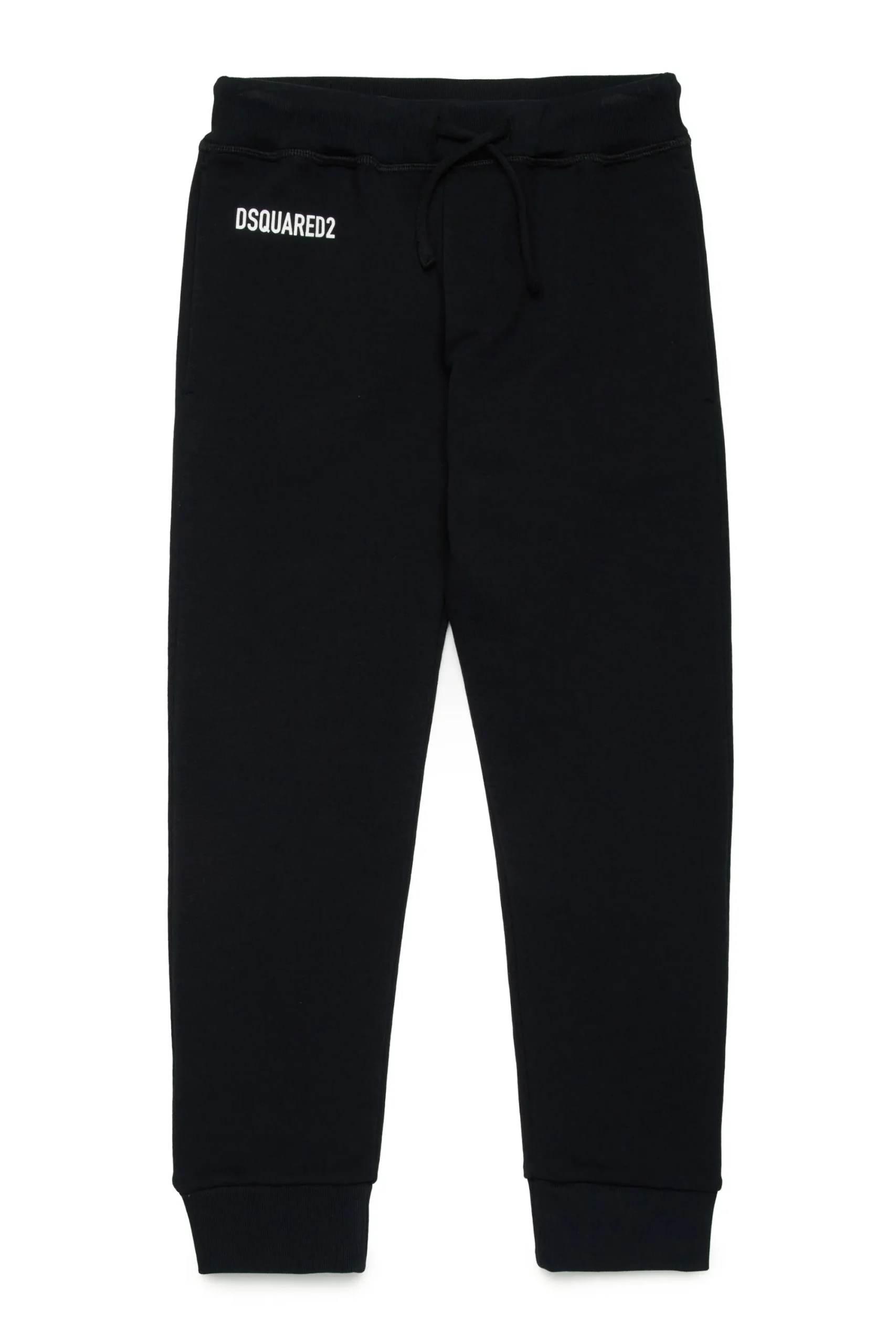 Pants | Pants>DSQUARED2 Joggers with Mister X print black