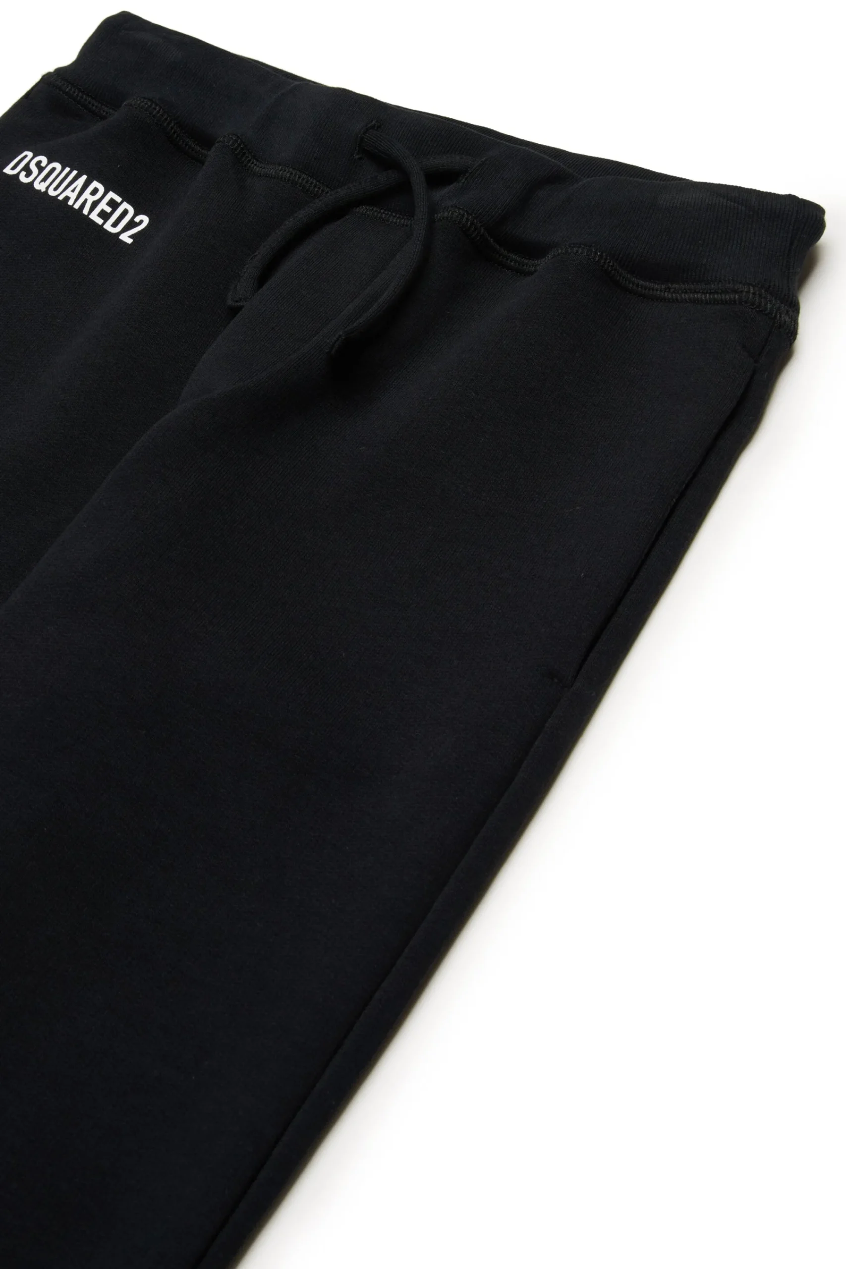 Pants | Pants>DSQUARED2 Joggers with Mister X print black