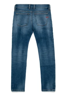 Denim-Mania | Denim-Mania>DIESEL JoggJeans® medium blue skinny with rips - 1979 Sleenker blue denim