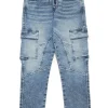 Jeans | Denim-Mania>DIESEL JoggJeans® mid blue straight cargo style - D-Ursy blue denim