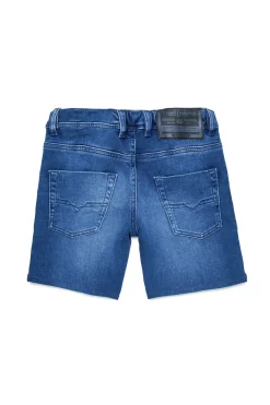 Denim-Mania | Denim-Mania>DIESEL JoggJeans® shorts in mid-blue with shades blue denim