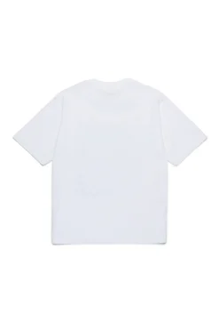 T-Shirts | T-Shirts>MARNI Joy Logo printed T-shirt white