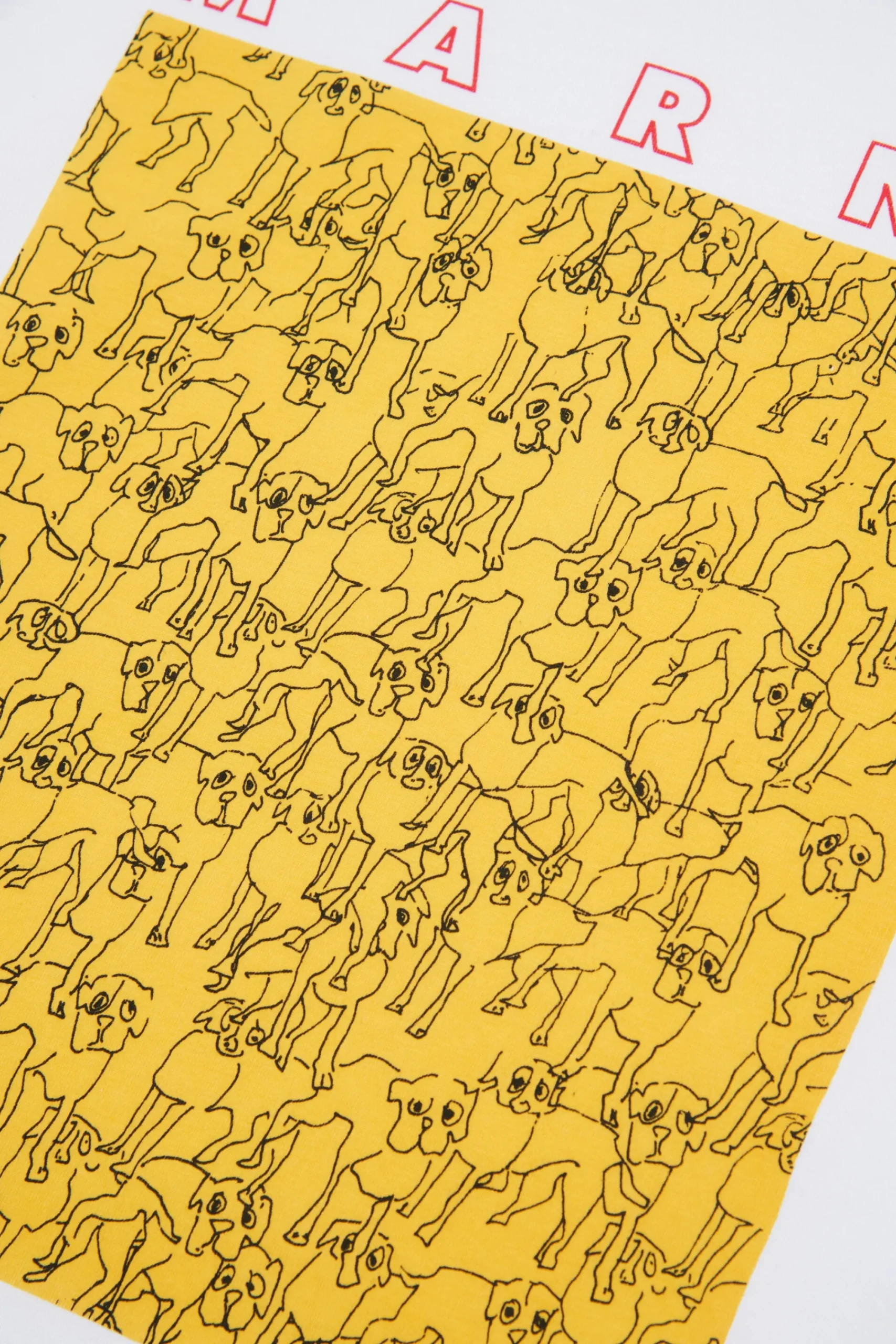 T-Shirts | T-Shirts>MARNI Joy Logo printed T-shirt white