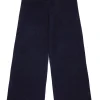 Pants>MAX&Co. Knitted palazzo trousers night blue