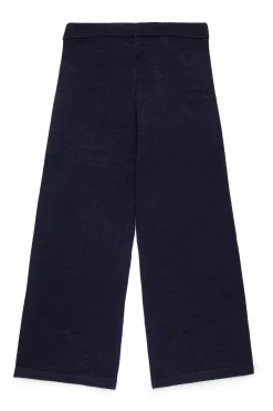 Pants>MAX&Co. Knitted palazzo trousers night blue