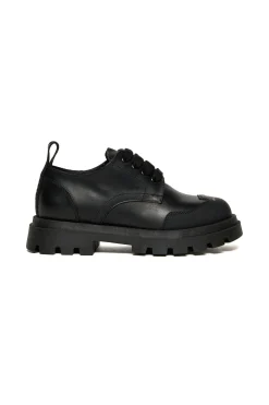 Boots And Combat Boots | Boots And Combat Boots>MARNI Lace-up shoes with toe logo black