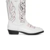 Boots And Combat Boots | Boots And Combat Boots>DSQUARED2 Leather cowboy boots white