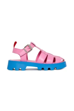 Slippers And Sandals | Slippers And Sandals>MARNI Leather fisherman sandals pink