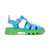 Slippers And Sandals | Slippers And Sandals>MARNI Leather fisherman sandals sky