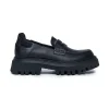Boots And Combat Boots | Boots And Combat Boots>N°21 Leather loafers with track sole black