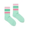 Socks>MARNI Logo branded nylon socks placid blue