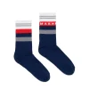 Socks>MARNI Logo branded nylon socks blue navy