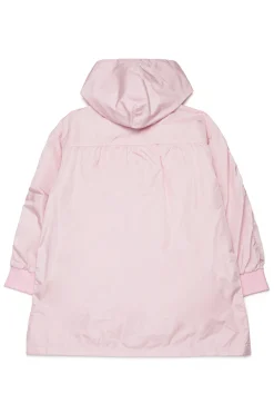 Jackets And Padded Jackets>MARNI Long branded windbreaker jacket light pink