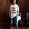 T-Shirts | T-Shirts>DSQUARED2 Long-sleeved T-shirt Invicta x white