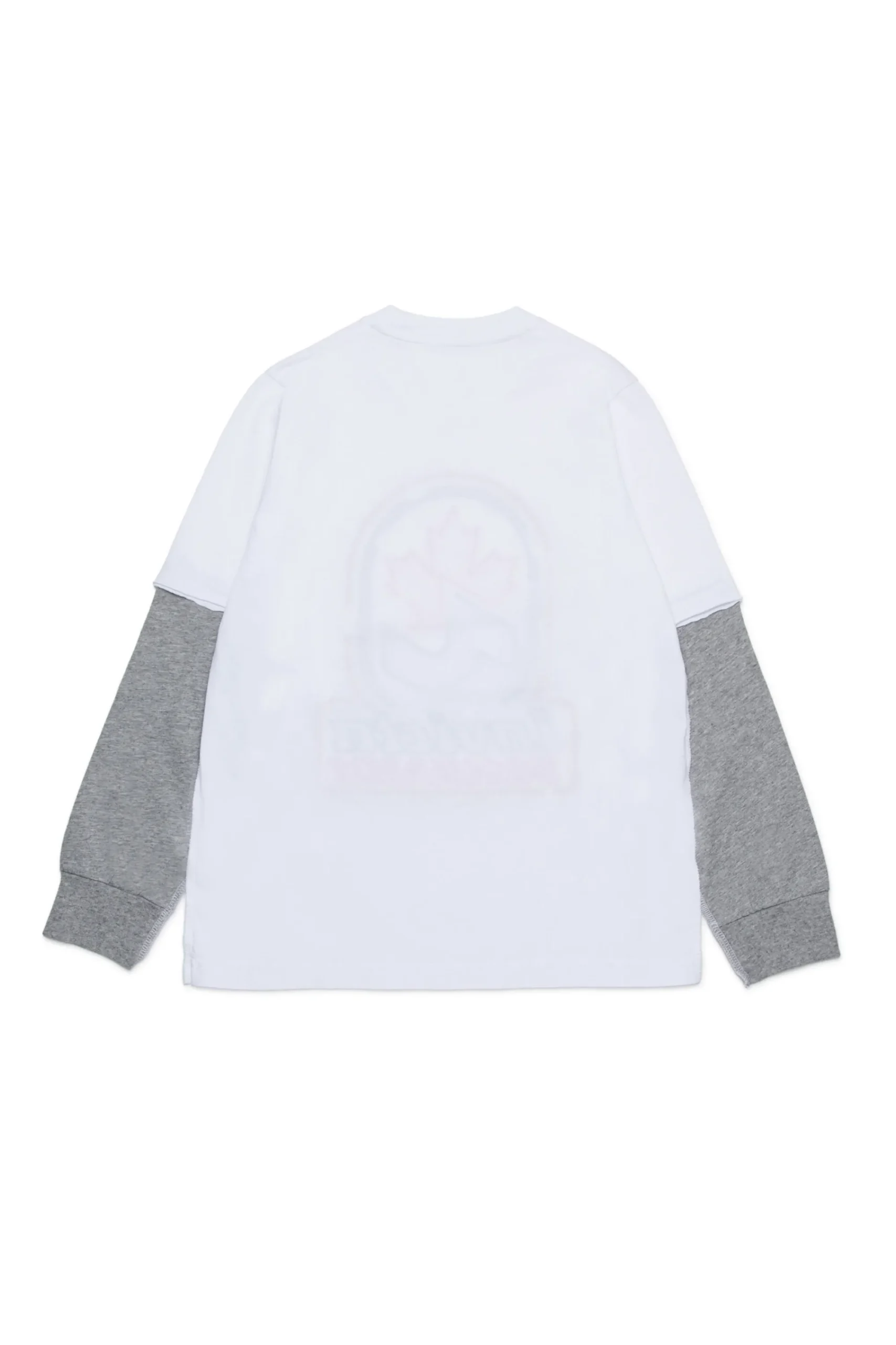 T-Shirts | T-Shirts>DSQUARED2 Long-sleeved T-shirt Invicta x white
