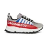 Sneakers | Sneakers>DSQUARED2 Low top sneakers with logo and bold sole grey