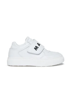 Sneakers | Sneakers>MARNI Low top trainers with maxi logo white