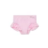 Swimwear | Swimwear>MARNI Lycra swimsuit briefs with ruffles light pink
