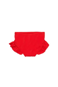 Swimwear | Swimwear>MARNI Lycra swimsuit briefs with ruffles red