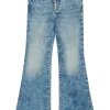 Jeans | Denim-Mania>DSQUARED2 Marbled bootcut jeans - Flare Twiggy blue denim