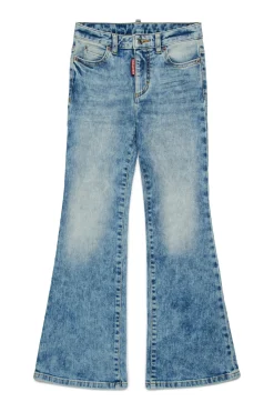Jeans | Denim-Mania>DSQUARED2 Marbled bootcut jeans - Flare Twiggy blue denim
