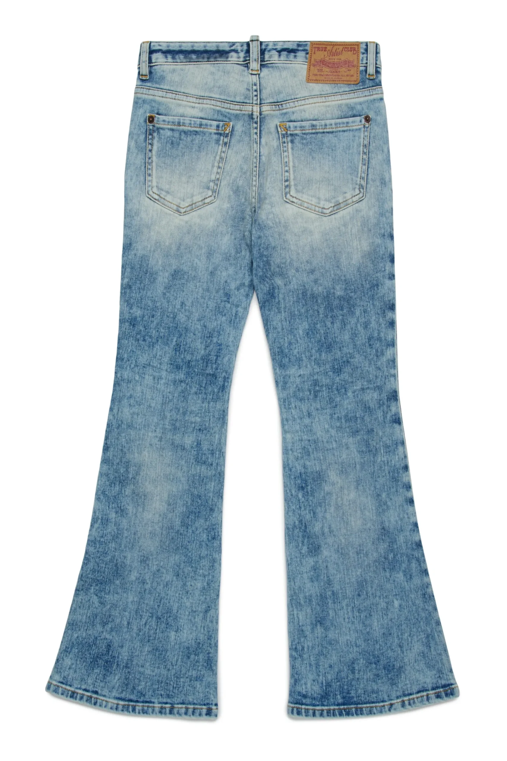 Jeans | Denim-Mania>DSQUARED2 Marbled bootcut jeans - Flare Twiggy blue denim