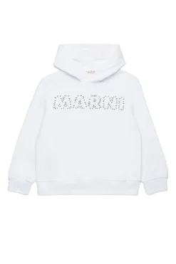 Sweatshirts | Logomania>MARNI Mended sweatshirt with patch white