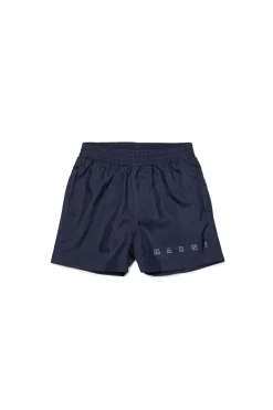 Swimwear | Swimwear>MARNI Outline branded boxer shorts blue navy