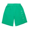 Shorts | Activewear>MARNI Outline branded fleece shorts pastel green