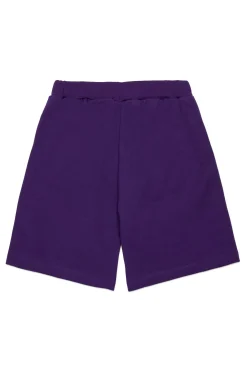 Shorts | Activewear>MARNI Outline branded fleece shorts violet