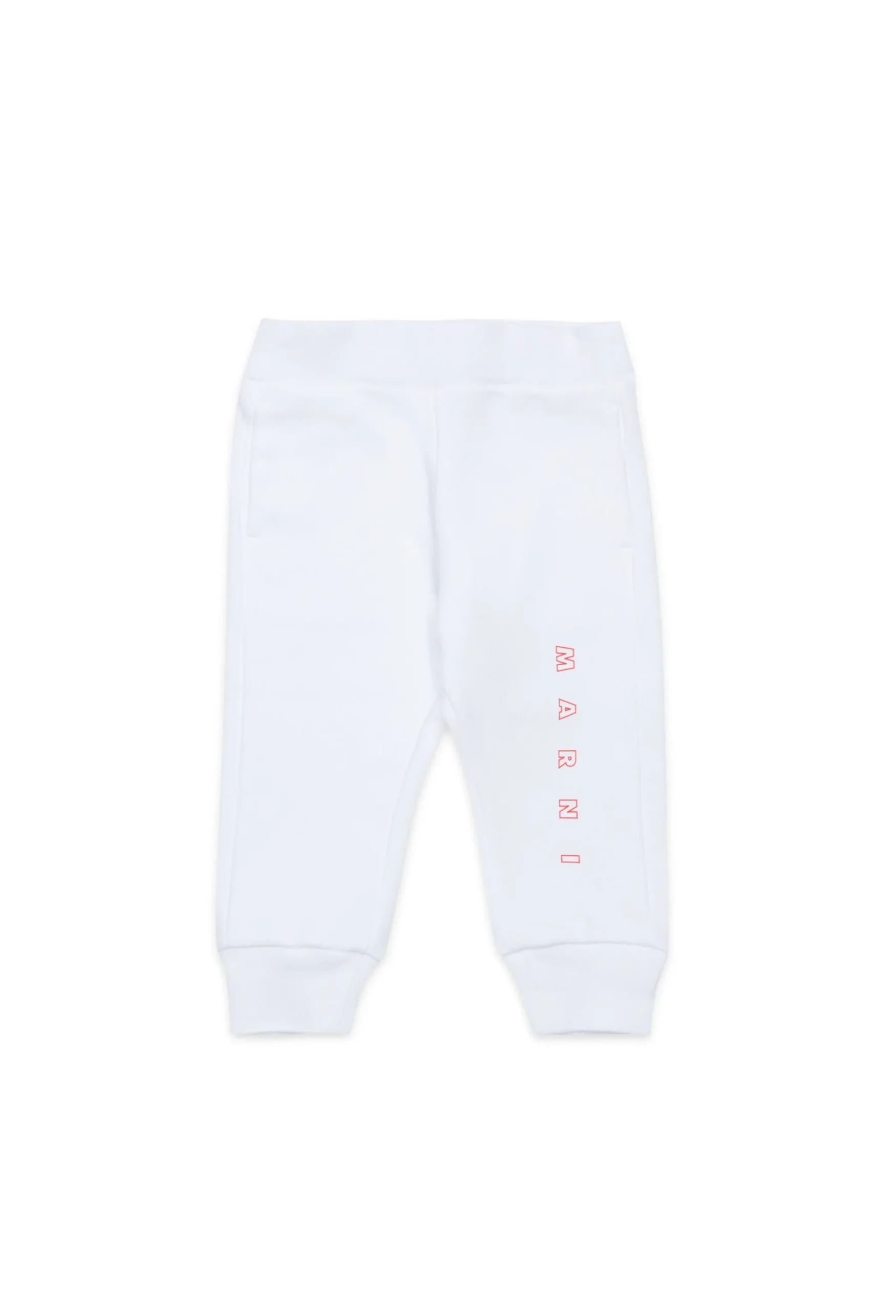 Activewear | Activewear>MARNI Outline branded jogger pants white