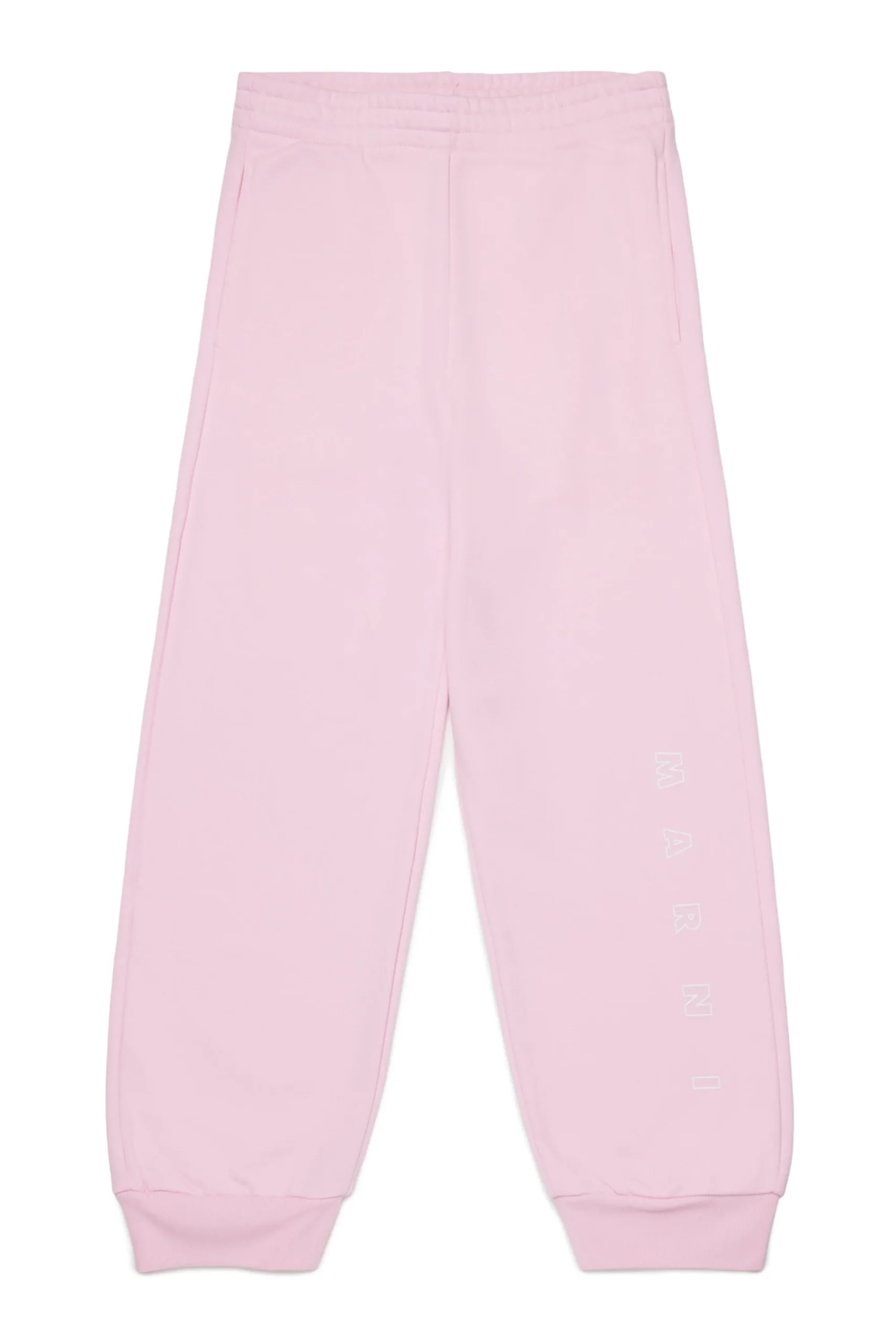 Pants | Activewear>MARNI Outline branded jogger pants light pink