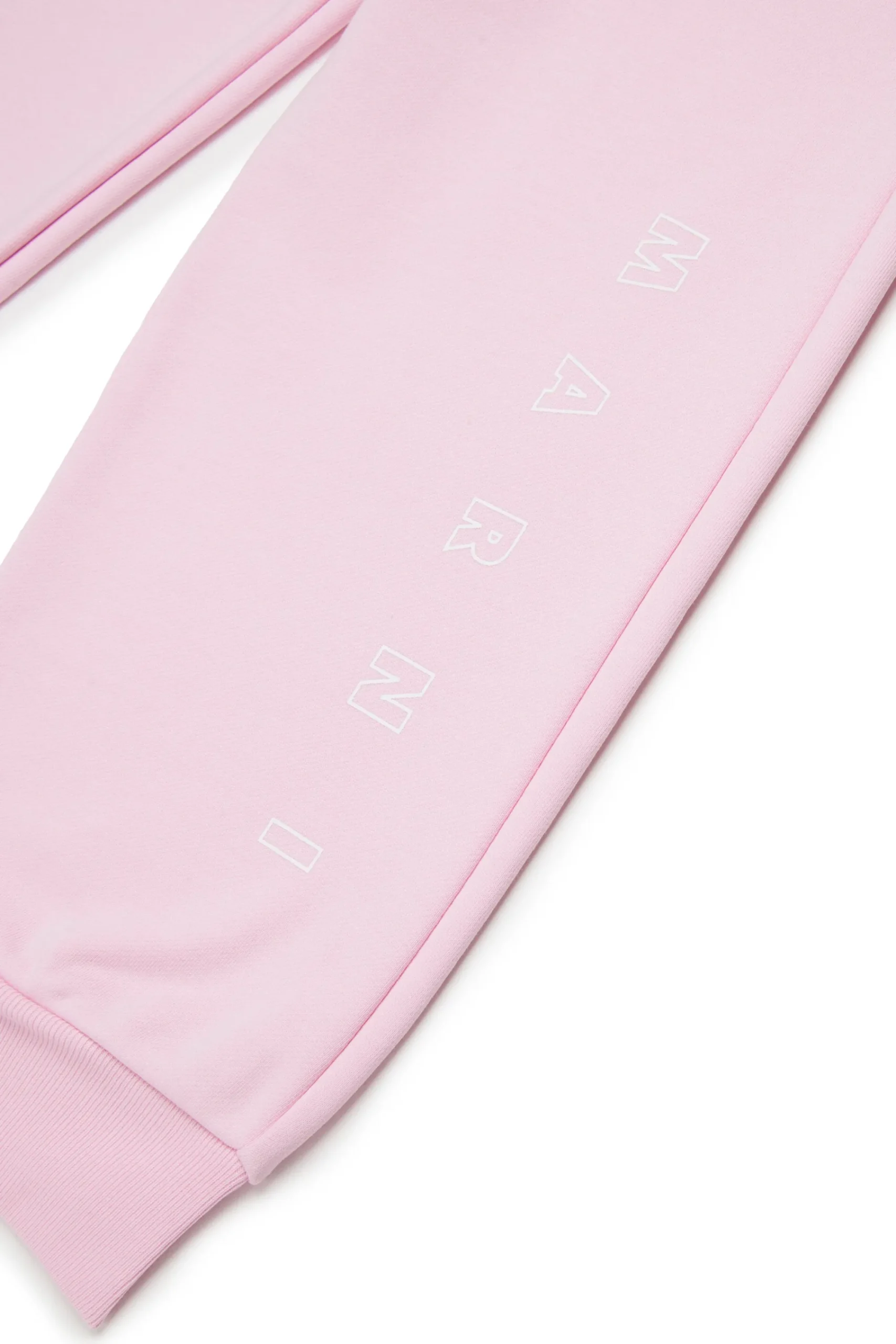Pants | Activewear>MARNI Outline branded jogger pants light pink