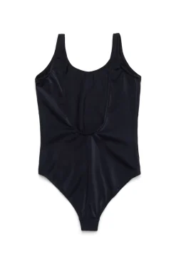 Swimwear | Swimwear>MARNI Outline branded one-piece swimsuit black
