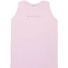 Swimwear>MARNI Outline branded sleeveless cover-up dress light pink